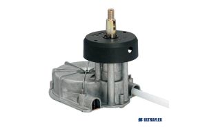 Timoneria Ultraflex T85 Coprimozzo Nero per cavo M66