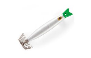 Totanara di piombo rivestita in filato per la pesca a fondo di totani e calamari