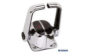 Comando a leva Ultraflex B502CH Cromata per Bimotore