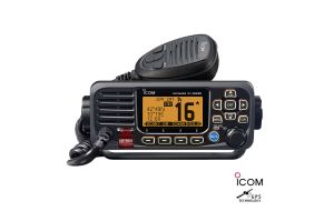 VHF Icom IC-M330GE nautico NERO con DSC e antenna GPS