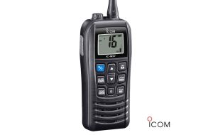 VHF portatile impermeabile IP57 Icom IC-M37E 6 Watt galleggiante