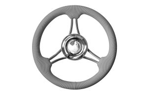 Volante Nautico Corona  Ø mm 350mm  GRIGIO